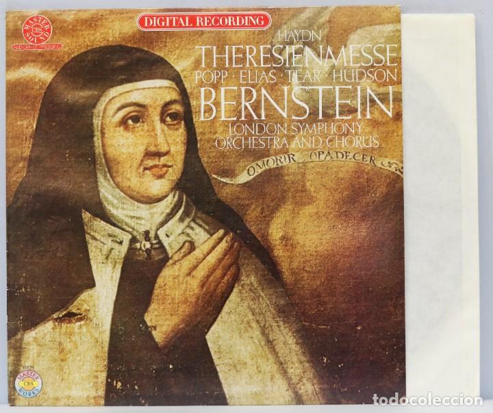 Discos de vinilo: LP. HAYDN. THERESIENMESSE. BERNSTEIN - Foto 1