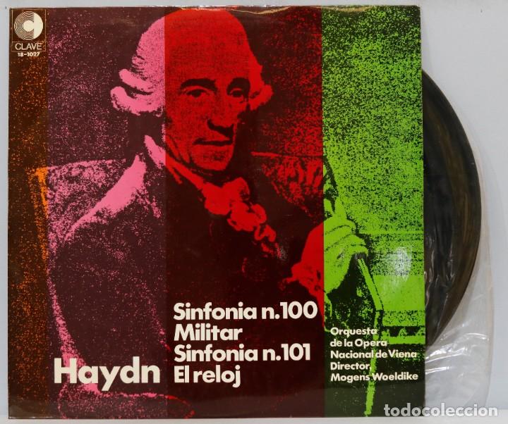 Discos de vinilo: LP. HAYDN. SINGONIA 100 101. WOELDIKE - Foto 1