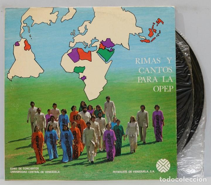 Discos de vinil: 2 LP. RIMAS Y CANTOS PARA LA OPEP