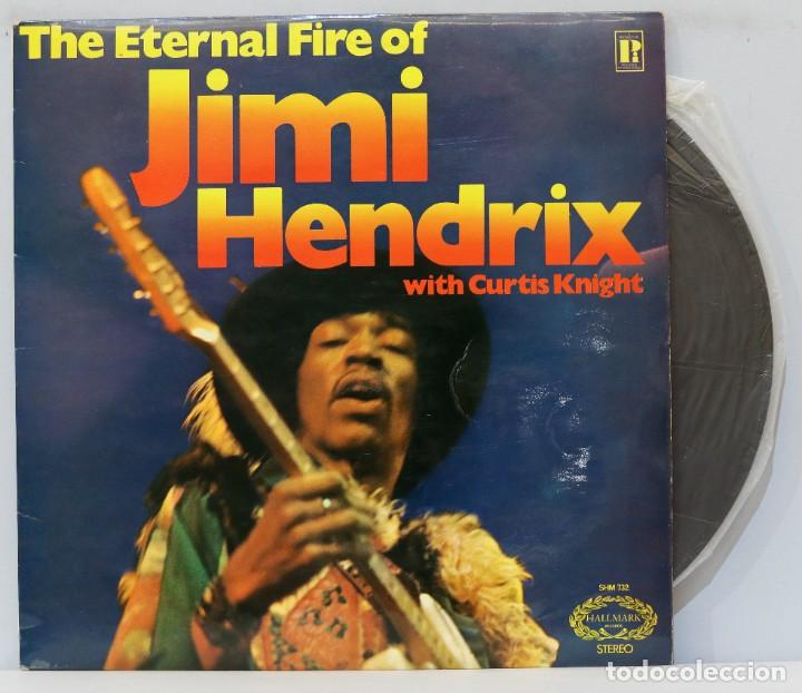 Discos de vinilo: LP. THE ETERNAL FIRE. JIMI HENDRIX - Foto 1