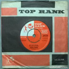 Disques de vinyle: FREDDY CANNON. HUMDINGER/ MY BLUE HEAVEN. TOP RANK, UK 1960 SINGLE. Lote 271909478