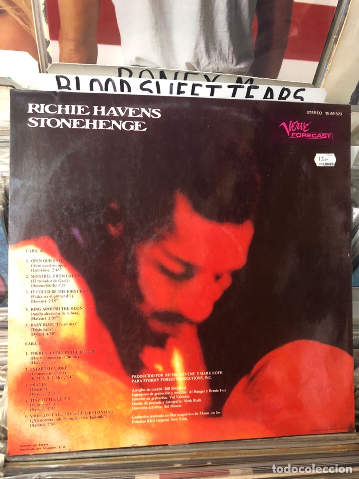 Discos de vinilo: Richie Havens Stonehenge - Foto 2