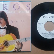 Discos de vinilo: JEROS / AGUA Y VENENO / SINGLE 7 PULGADAS. Lote 271934718