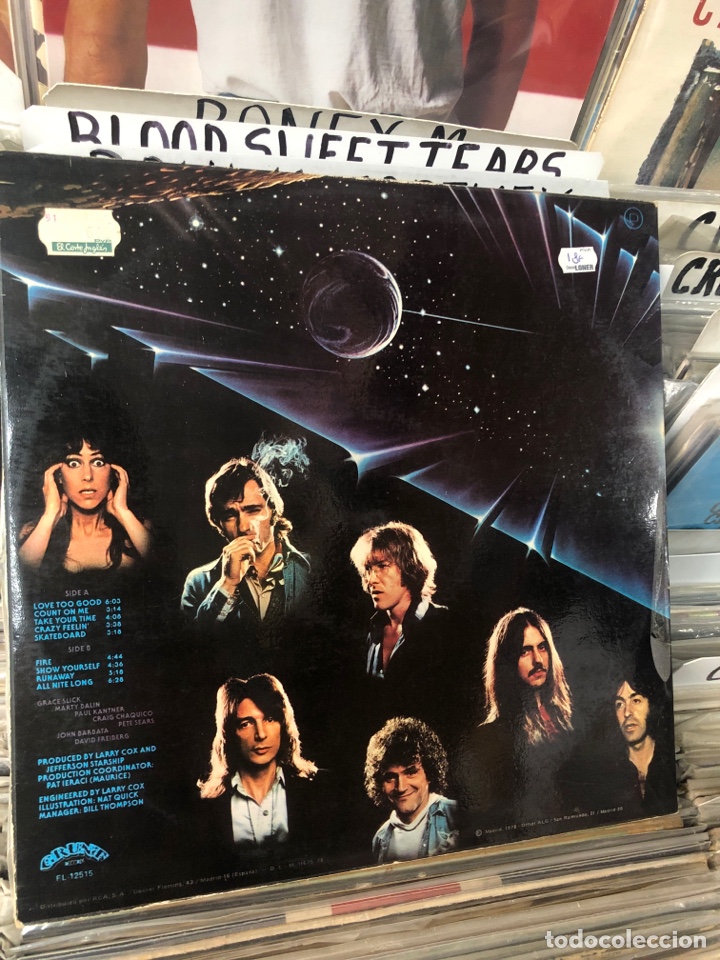 Discos de vinilo: Jefferson Starship earth - Foto 2