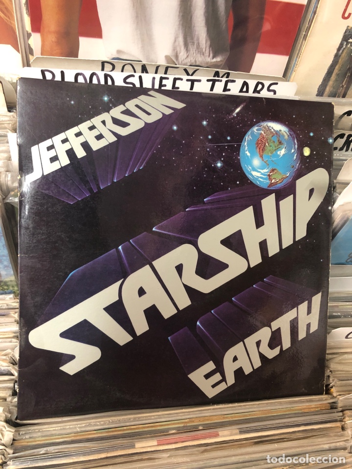 Discos de vinilo: Jefferson Starship earth - Foto 1