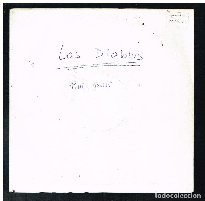 Discos de vinilo: LOS DIABLOS - PIUI, PIUI (DISPUTA DE PODER) - SINGLE 1990 - PROMO - Foto 1