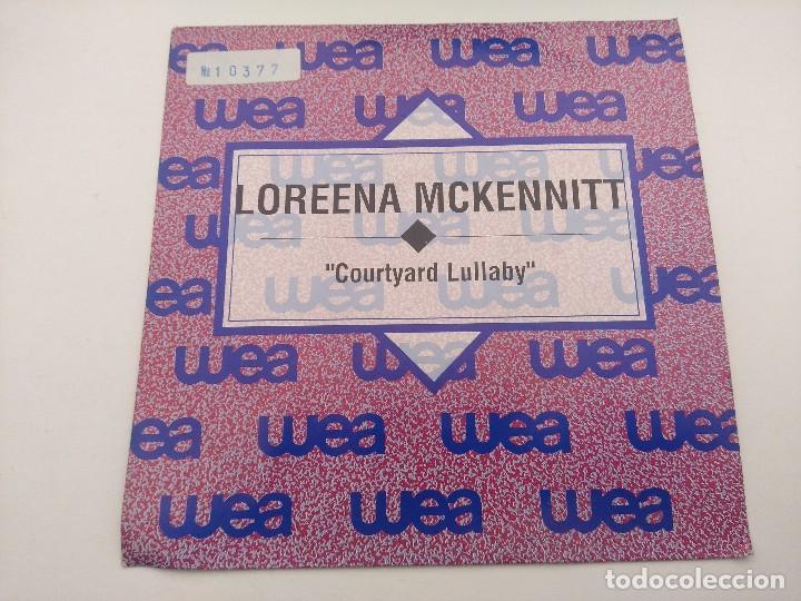Discos de vinilo: SINGLE/LOREENA McKENNITT/COURTYARD LULLABY/PROMOCIONAL. - Foto 1