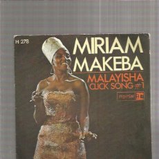 Discos de vinil: MIRIAM MAKEBA MALAYISHA. Lote 271944943