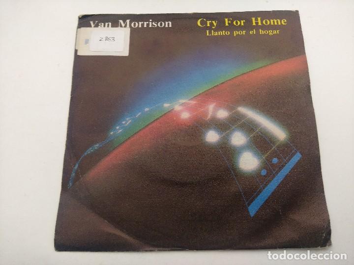 Discos de vinilo: SINGLE/VAN MORRISON/CRY FOR HOME. - Foto 1