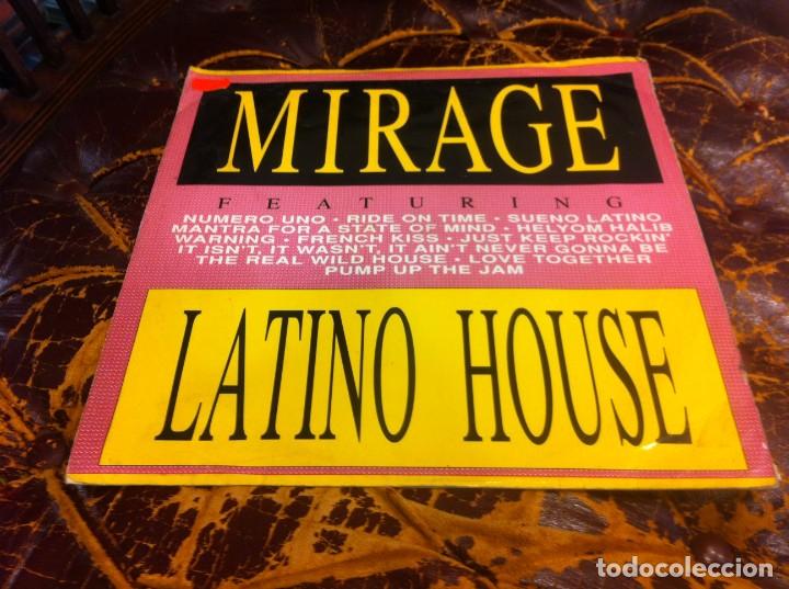 Discos de vinilo: MIRAGE. LATINO HOUSE. LP. - Foto 1