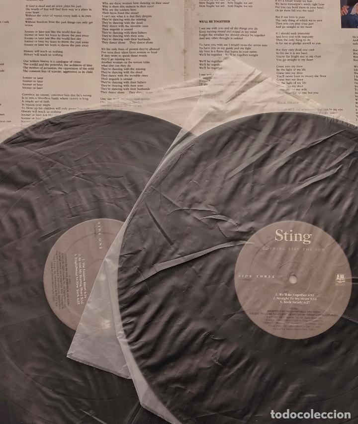 Discos de vinilo: STING - NOTHING LIKE THE SUN. EDICI&Oacute;N CANADIENSE - Foto 3
