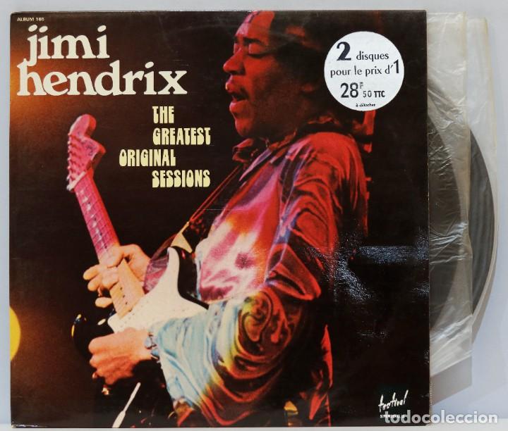 Discos de vinilo: LP. JIMI HENDRIX. THE GREATEST ORIGINAL SESSIONS - Foto 1