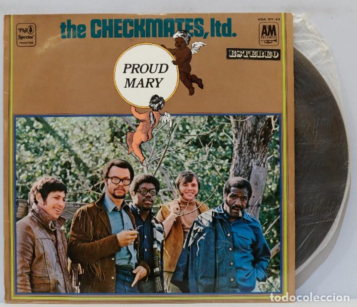 Discos de vinilo: LP. THE CHECKMATES ltd. PROUD MARY . - Foto 1