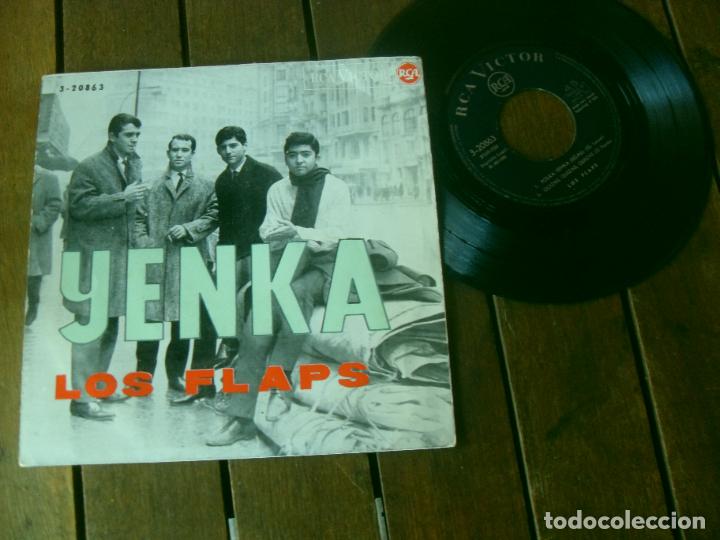 Discos de vinilo: YENKA SINGLE LOS FLAPS MADE IN SPAIN - Foto 1