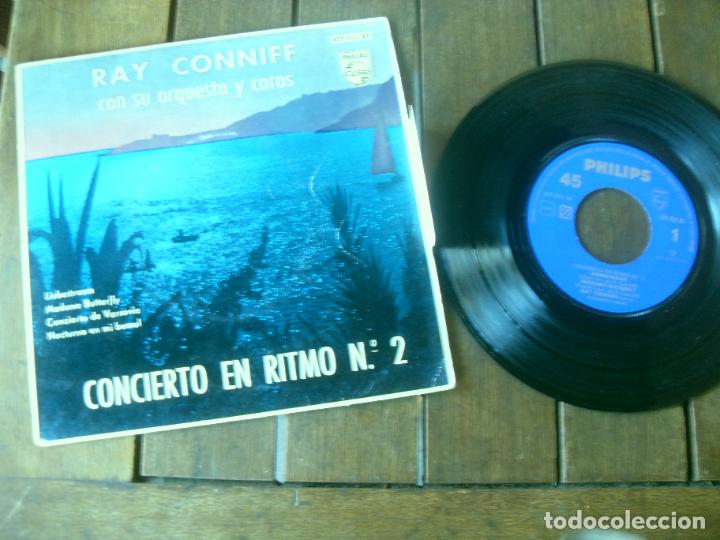 Discos de vinilo: RAY CONNIFF SINGLE CONCIERTO EN RITMO N&ordm; 2. MADE IN SPAIN - Foto 1
