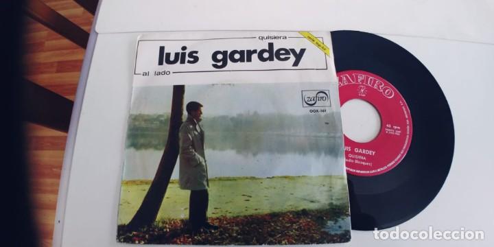 Discos de vinilo: LUIS GARDEY-SINGLE QUISIERA - Foto 1