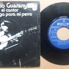 Discos de vinil: HORACIO GUARANY / SI SE CALLA EL CANTOR / SINGLE 7 PULGADAS. Lote 271976868