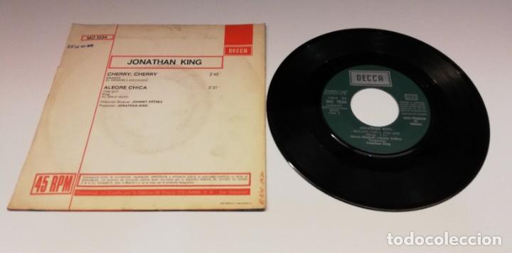 Discos de vinilo: Jonathan King - Cherry, Cherry (7&rdquo;, Single) 1970/ES - Foto 2