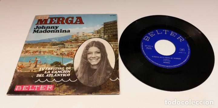 Discos de vinilo: Merga - Johnny / Madonnina (7&rdquo;, Single) - Foto 1