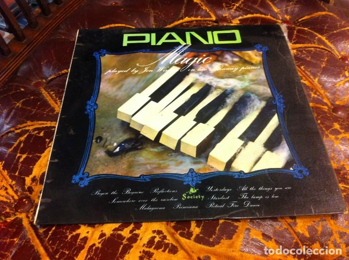 Vinyl-Schallplatten: PIANO MAGIC. JON WINTON ON TWO STEINWAY PIANOS. LP. ENGLAND