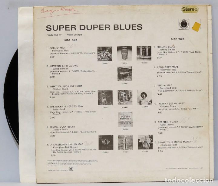 Discos de vinilo: LP. SUPER-DUPER BLUES - Foto 2