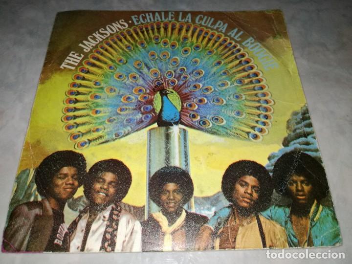 Discos de vinilo: THE JACKSONS-ECHALE LA CULPA AL BOOGIE-ORIGINAL ESPA&Ntilde;OL 1978 - Foto 1