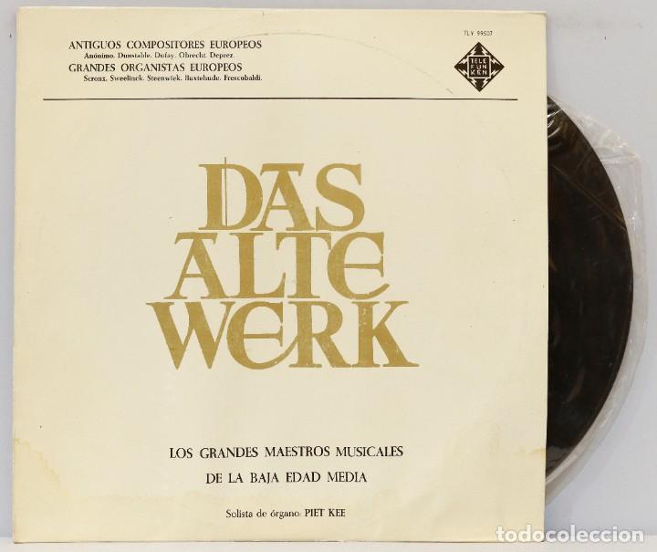 Vinyl records: LP. LOS GRANDES MAESTROS MUSICALES DE LA BAJA EDAD MEDIA. PETER KEE