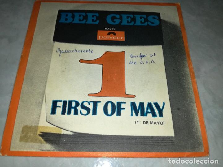 Discos de vinilo: BEE GEES-MASSACHUSETTS-ORIGINAL ESPA&Ntilde;OL 1967 - Foto 1