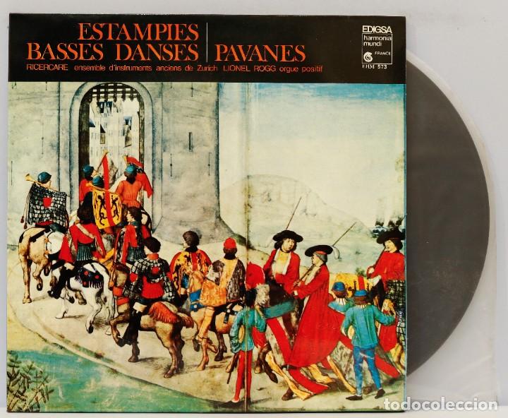 Discos de vinilo: LP. ESTAMPIES BASSES DANSES. PABANES