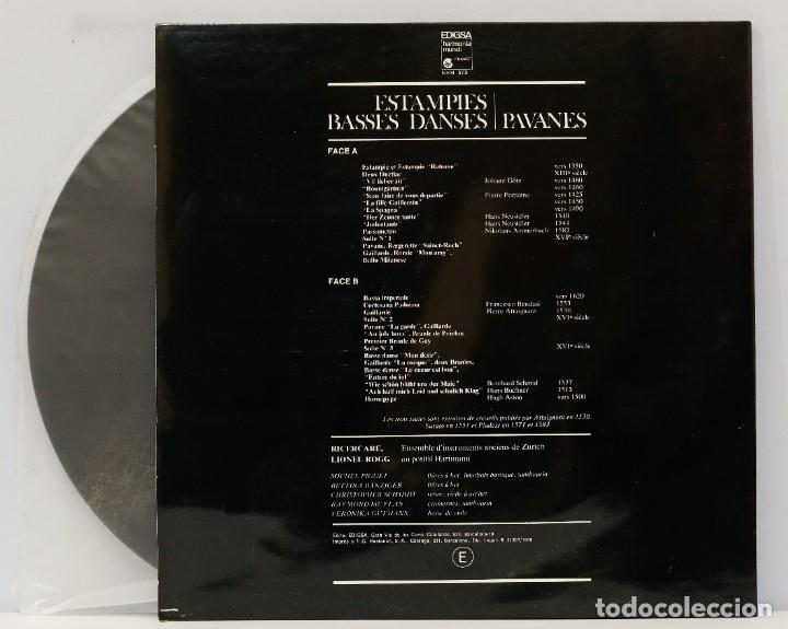 Discos de vinilo: LP. ESTAMPIES BASSES DANSES. PABANES - Foto 2