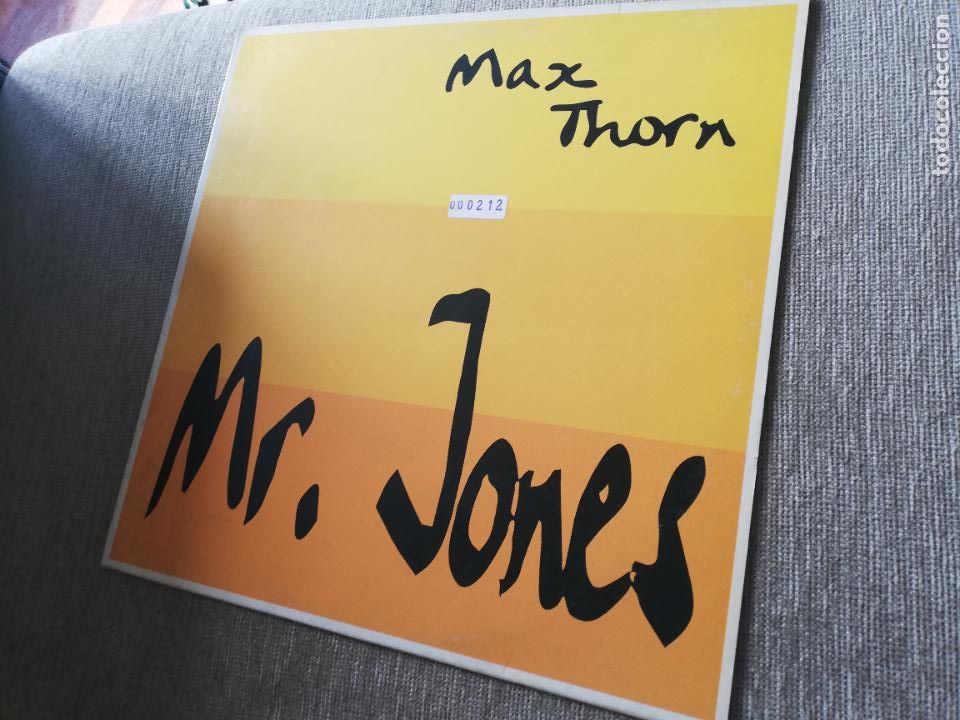 Discos de vinilo: Max thorn-mr jones. maxi - Foto 1