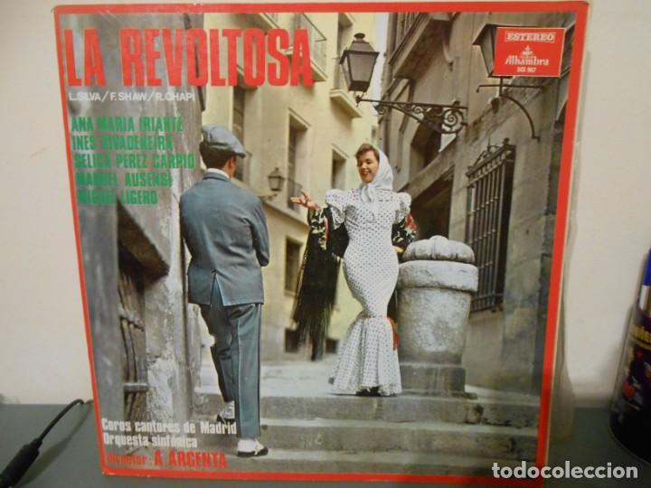 Discos de vinilo: LA REVOLTOSA - L.SILVA , F SHAW , R CHAPI - Foto 1