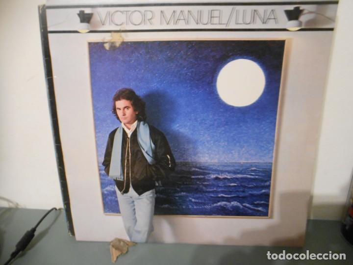 Discos de vinilo: VICTOR MANUEL - LUNA - Foto 1