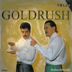 Discos de vinilo: YELLO - GOLDRUSH - MAXI-SINGLE SPAIN 1986. Lote 272051788