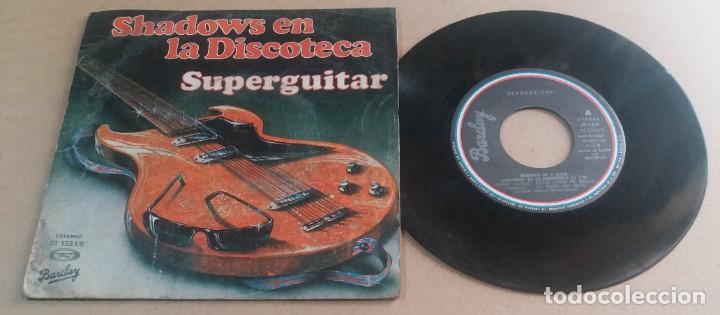 Discos de vinilo: SUPERGUITAR / SHADOWS EN LA DISCOTECA / SINGLE 7 PULGADAS - Foto 1