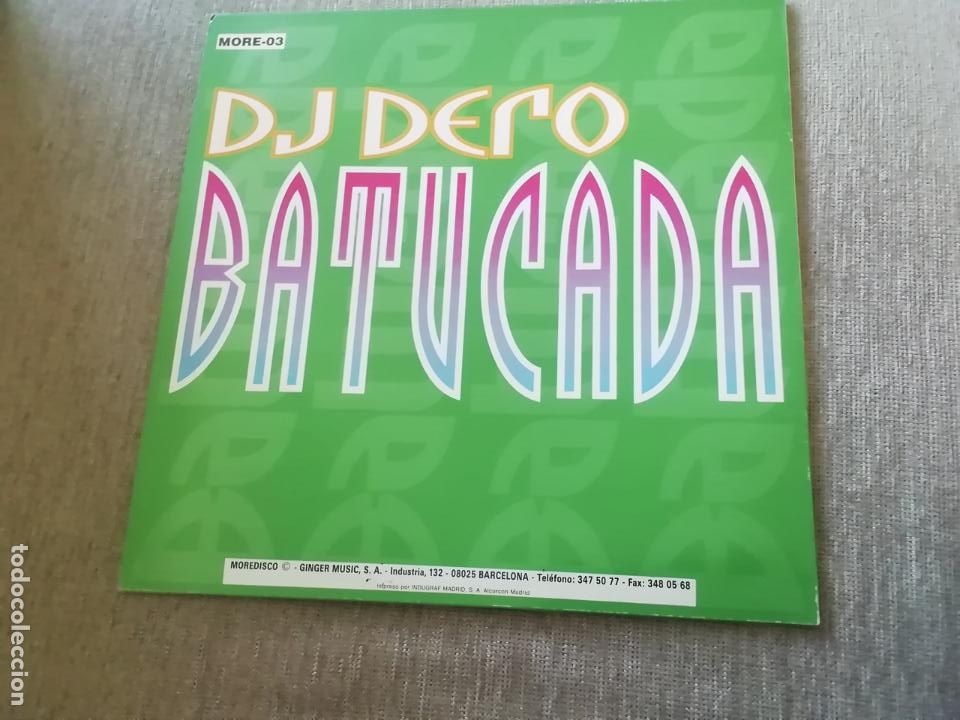 Discos de vinilo: Dj dero-batucada.remix.maxi - Foto 2