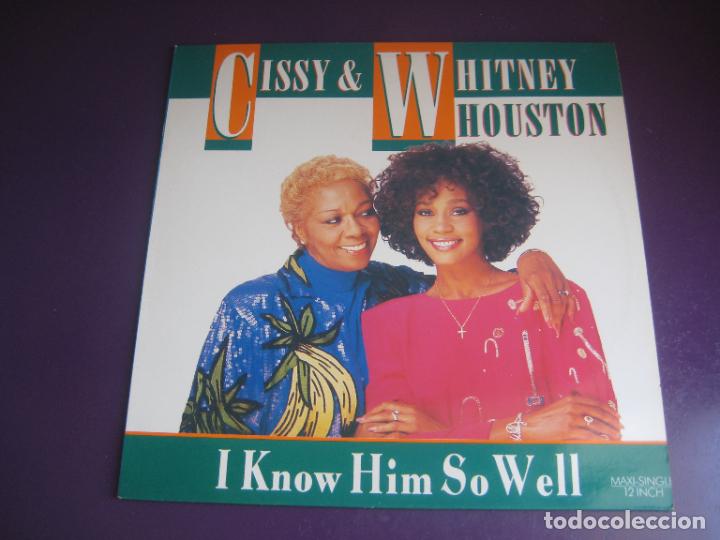 Discos de vinilo: Cissy & Whitney Houston ‎– I Know Him So Well - MAXI SINGLE ARISTA 1988 - DISCO FUNK POP 80S - Foto 1 - 272126458