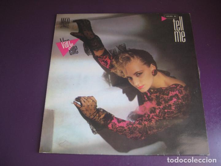 VANELLE ‎– TELL ME - MAXI SINGLE ZAFIRO 1986 - ELECTRONICA DISCO HI NRG - VINILO SIN USO (Música - Discos de Vinilo - Maxi Singles - Disco y Dance)