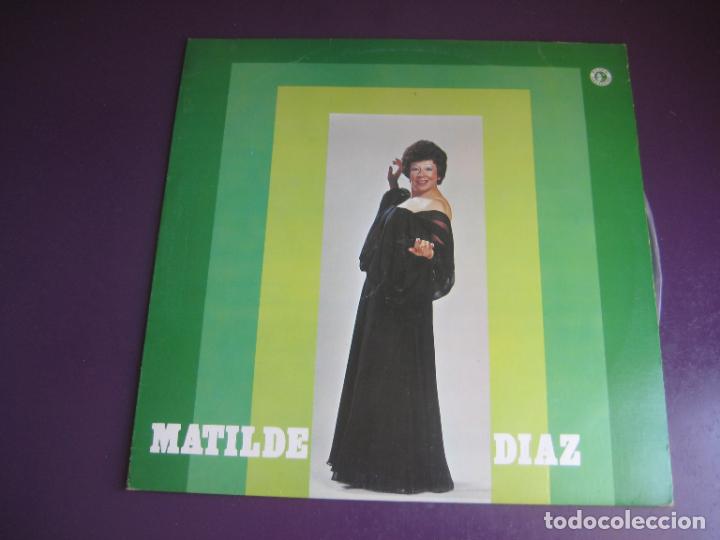 Disques de vinyle: Matilde Diaz &lrm;&ndash; 25 A&ntilde;os - LP BANCO GANADERO - COLOMBIA CUMBIA BOLERO PORRO - LUICHO BERMUDEZ