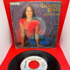Discos de vinilo: DANIELA ROMO -- MENTIRAS / NO NO PUEDO DEJARTE, HISPAVOX 1983