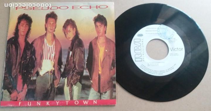Discos de vinilo: PSEUDO ECHO / FUNKYTOWN / SINGLE 7 PULGADAS [PROMOCIONAL] - Foto 1