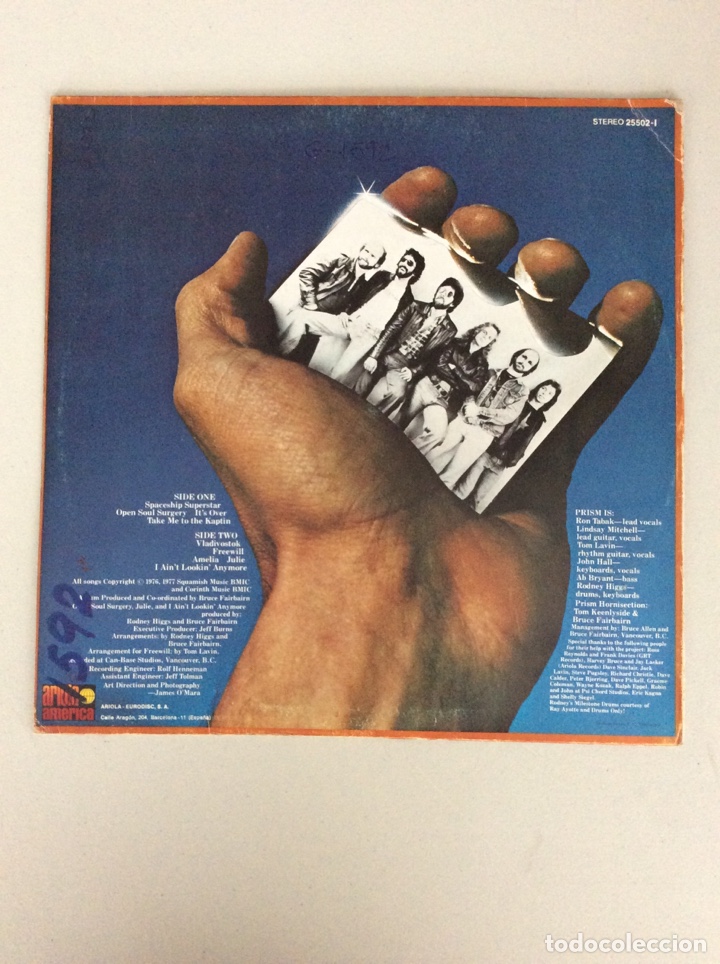 Discos de vinilo: Prism - Foto 2