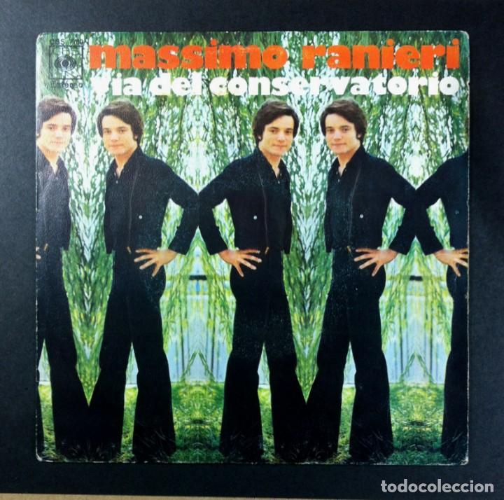 Discos de vinilo: MASSIMO RANIERI Via Del Conservatorio / Jesus - SINGLE 1972 - CBS - Foto 1