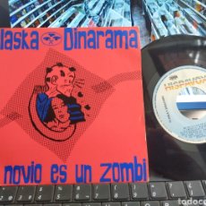 Discos de vinilo: ALASKA Y DINARAMA SINGLE PROMOCIONAL MI NOVIO ES UN ZOMBI 1989