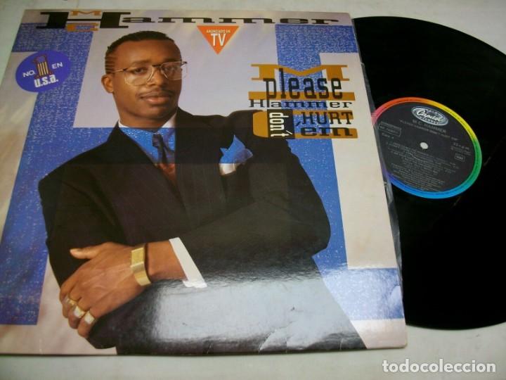 Discos de vinilo: MC HAMMER DONT HURTEM LP VINYL - Foto 1