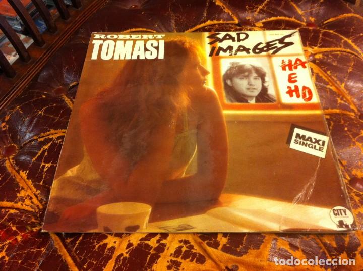 Discos de vinilo: ROBERT TOMASI. SAD IMAGES... MAXI, 1986 - Foto 1