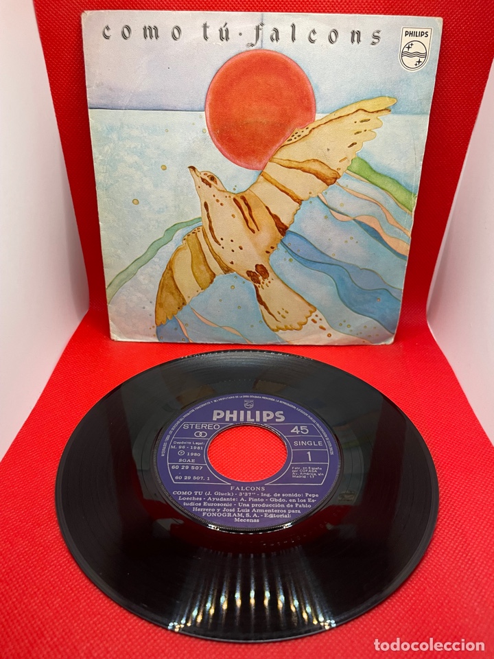 Discos de vinilo: FALCONS - COMO TU - SINGLE 1980 Vinilo Single 7&rdquo; - Foto 1