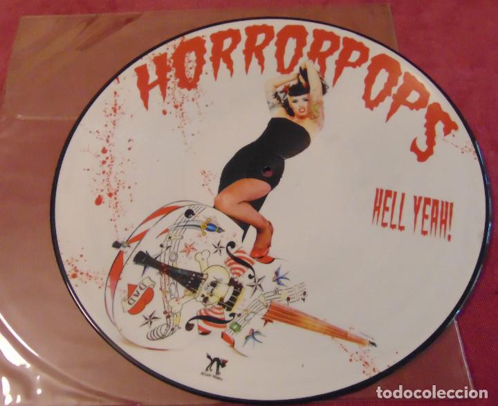 Discos de vinilo: Horrorpops &ndash; Hell Yeah! LP PICTURE DISC 2003 - Foto 1