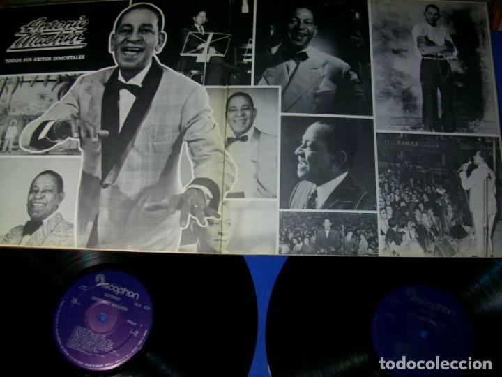 Discos de vinilo: ANTONIO MACH&Iacute;N 40 EXITOS INMORTALES EN 2 x LP - Foto 2