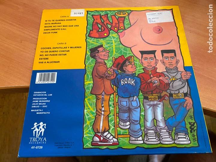 Discos de vinilo: DNI (SIMPLEMENTE DNI) LP ESPA&Ntilde;A 1990 (B-31) - Foto 3